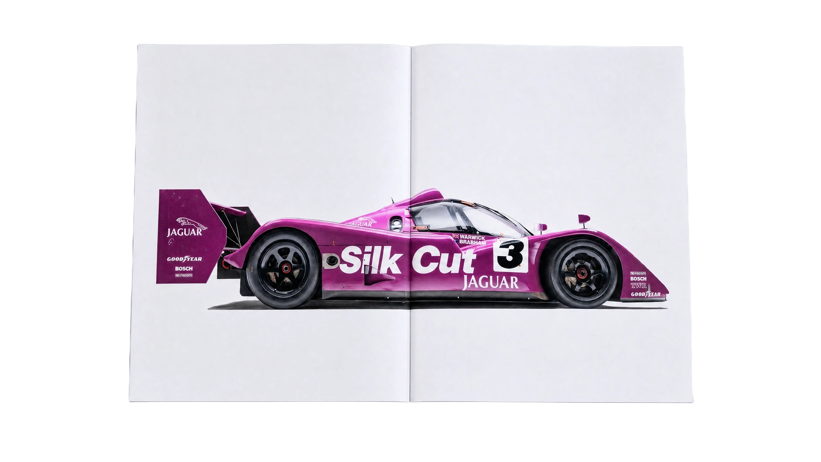 Jaguar XJR-14 · Spread 04 open brochure spread