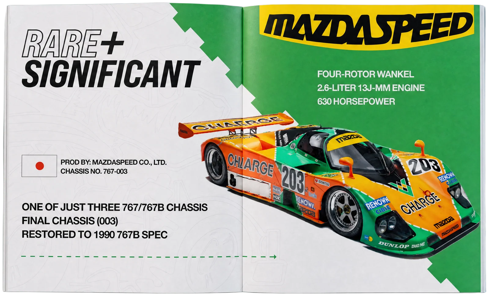 Mazda 767B magazine spread 4